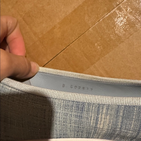 Chanel Women's blue and White Ballet Flats - Picture 7 of 7